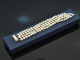 Around 1980! Fine Akoya cultured pearl bracelet with diamonds white gold 585