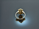 Um 1930! Art Deco Ring mit Diamanten Gold 585 und Platin