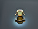 Um 1930! Art Deco Ring mit großem Edel Opal Gold 585