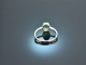 Sch&ouml;nes Gr&uuml;n! Smaragd Ring mit Brillanten Wei&szlig; Gold 750
