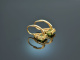 Vivid Green! Ohrringe mit Peridot und Brillanten Gold 750