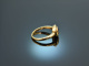 Sparkling Blue! Ring mit funkelndem Iolith Gold 750