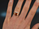 Vivid Orange! Ring with mandarin garnet gold 585