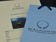 Blue Daisy! Klassischer Ring mit Saphiren und Brillant Wei Gold 750