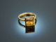 Sunny Yellow! Ring mit Citrin Gold 750