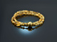 Golden Hour! Fancy Armband 2reihig Citrin Calcit Silber 925 vergoldet