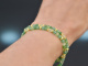 Hopeful Green! Fancy Armband Aventurin Grüner Achat Smaragd Tsavorit Silber 925 vergoldet
