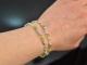 Milky Green! Fancy Armband Peridot Tsavorit Aquamarin Angelit Silber 925 ros&eacute; vergoldet