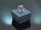 Big Violet! Gro&szlig;er Amethyst Ring mit Brillanten Wei&szlig; Gold 750