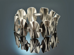Around 1968! Chic sixties vintage bracelet silver 925