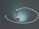 Um 1915! Edles Lavalire Collier mit Altschliff Diamanten Gold 585 Platin und Silber