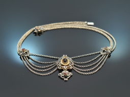 Around 1960! Beautiful traditional costume necklace with...