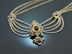 Around 1960! Beautiful traditional costume necklace with...