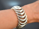 Um 1970! Cooles schweres Statement Armband Silber 925