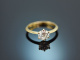 Fine Diamond! Edler Brillant Solitär Ring 1,146 Carat E/VS2 Gold 750