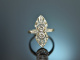 Um 1920! Edler Art Deco Ring mit Diamanten ca. 0,7 Carat Gold 750