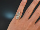 Um 1920! Edler Art Deco Ring mit Diamanten ca. 0,7 Carat Gold 750