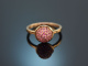 Pretty Pink! Ring mit rosa Saphiren Ros&eacute;gold 750