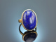Royal Blue! Großer Ring mit Lapislazuli Gold 750