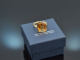 Sunny Yellow! Schwerer Design Ring mit feinem Citrin aus Gold 750
