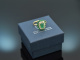 Noble Green! Smaragd Ring mit Brillanten Gold 750