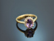 Happy Violet! Amethyst Ring mit Brillanten Gold 750