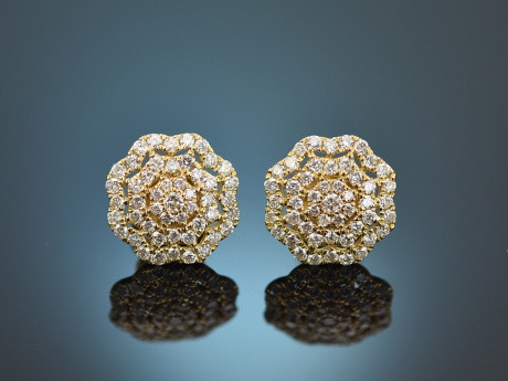 Classy Diamonds! Brillant Ohrringe 0,8 ct Gold 750
