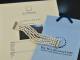 Around 1980! Noble Akoya cultured pearl bracelet 5 rows white gold 750