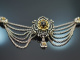 Around 1960! Pretty traditional necklace with garnet silver 835