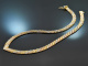 Um 1965! Schicke Vintage Tricolor Kette und Ohrringe Silber 925