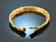 Around 1980! Classic bracelet in royal pattern gold 585