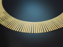 Cleopatra Style! Schicke Vintage Kette Silber 925 vergoldet