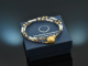 Tiny Pearls! Zartes Armband mit Zuchtperlen und Saphir Silber 925 vergoldet