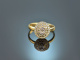 Funkelnder Diamant Ring 0,55 Carat aus Gold 750