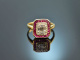 Edler Diamant Ring mit Rubinen Gold 750