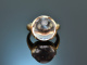 Wonderful ring with kunzite rose gold 750