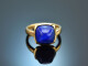 Beautiful ring with lapis lazuli gold 585