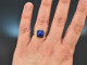 Beautiful ring with lapis lazuli gold 585