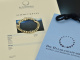 Around 1990! Classic Panzer bracelet with sapphires and diamonds gold 585