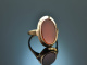 Around 1950! Classic coat of arms signet ring with carnelian gold 333
