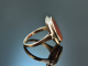 Around 1950! Classic coat of arms signet ring with carnelian gold 333