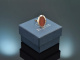 Around 1950! Classic coat of arms signet ring with carnelian gold 333