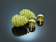 Happy Green! Tropfen Ohrringe mit Peridot und Achat Sterlingsilber 925 vergoldet