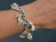 Birmingham 1976! Bettelarmband mit 16 Charms Silber 925