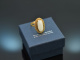 Around 1965! Beautiful ring with Australian opal 750 gold