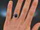 England um 1985! Klassischer Lapislazuli Ring Gold 750