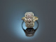 Um 1920! Art Deco Ring mit Diamant Gold 585 und Silber