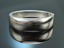 Around 1970! Simple vintage statement bangle silver 925