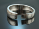 Around 1970! Simple vintage statement bangle silver 925