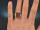 Um 1950! Herren Wappen Siegel Ring mit Karneol Gold 585